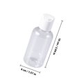 thumbnail image 2 of Minkissy 15 Pcs Bouteille Rechargeable Plastique Transparente Rangement pour Gel Douche, 2 of 8
