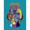 thumbnail image 4 of Jamie Phillip 12x14 Black Modern Wood Framed Wall Art Titled - Owl, 4 of 6
