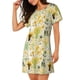 thumbnail image 2 of Fotbe Animal Tree Bata de Dormir para Mujer con Estampado, Camisón de Algodón de Manga Corta, Ropa de Dormir Casual, 2 of 6