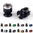 thumbnail image 1 of Universal Motorcycle CNC Carbon Fiber 10mm Swingarm Sliders Spools, 1 of 9