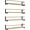 4 PACK- wood color, variant on OROPY Wooden Spice Rack Wall Mounted, Over the Stove, Kitchen Wall, 4 Pack
