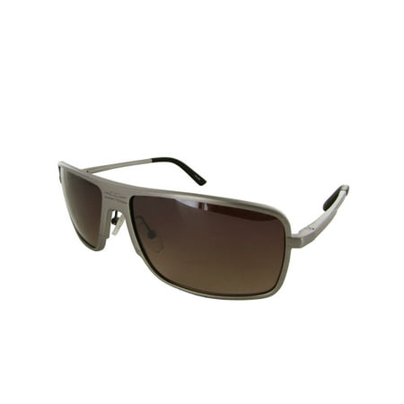 Unisex VE 7004 Square Aviator Polarized Sunglasses, Matte Grey