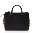 thumbnail image 3 of Pre-Owned Burberry Leather Nova Check Banwell Tote, 3 of 11