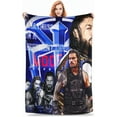 thumbnail image 1 of Roman Wrestler Reigns Throw Blanket Portable Air Conditioner Blanket King Size Blankets Soft Fleece Flannel Bedding Gifts Plush for Couch,Sofa,Bed Room Decor 40"X50", 1 of 8