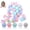 200 Balls, 5 Macaron Colors, variant on 50 100 200 400 Soft Plastic Ball Pit Balls For  Gift Birthday Christmas Play Tent Kiddie Pool Water Toys Party Decoration