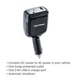 thumbnail image 3 of CyberPower CPS160PBURC1 - 160W Black Power Inverter with 1 AC Outlet and 1 USB Port, 3 of 5