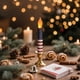 thumbnail image 4 of 2 pcs 4th of July Flameless Taper Candles, 250th Anniversary Patriotic Battery Operated LED Red White Blue Flag Pattern Candles, Independence Day Home Decorations, 4 of 8