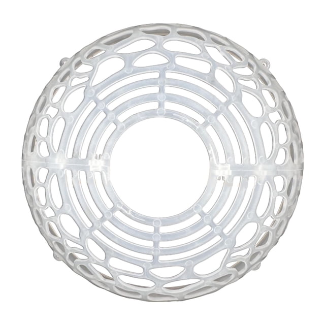 Plantas Protector del suelo Plantas de cobertura de agujeros, cubierta de ventilación de aire floral de bola levitante decorativa para plantas de agua claro