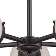 Elk Home 26-Inch Wide Beckett Chandelier, Modern, Oil Rubbed Bronze