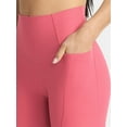 thumbnail image 4 of Avia Women's and Women's Plus Ribbed SoftSculpt Bike Shorts, Sizes XS-4X, 4 of 5
