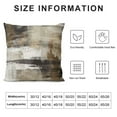 thumbnail image 5 of Nawypu  Throw Pillow Covers Decorative Pillow Cases for Sofa Couch Bed, Brown Abstract Pattern,Double-Sided Printing, 5 of 5