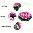 thumbnail image 3 of Fuente Solar Estanque Fuentes de Baño para Pájaros Al Aire Libre Jardín Flotante de Energía Solar (Rosa), 3 of 6