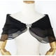 thumbnail image 4 of Chal de novia de moda blanco, chal de encaje, chal fino de verano, accesorios de boda, 4 of 5
