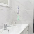 thumbnail image 4 of FOMIYES Self Adhesive Wall Toothbrush Rack Stainless Steel Cup and Toothbrush Holder, 4 of 8
