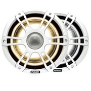 Garmin 010-02433-10 Fusion Signature Series 3 Marine Speakers - 7.7", 280 Watt Coaxial, CRGBW Illumination, White (Pair)