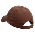 thumbnail image 3 of Uruguay Sun Logo Embroidered Low Profile Washed Cap - Brown OSFM, 3 of 5