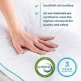thumbnail image 5 of Two Pack Shredded Gel Memory Foam Pillow – Cooling Bed Pillow – Side, Stomach, and Back S pers – Pack of 2 – King, 5 of 6