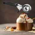 thumbnail image 2 of Cuchara para helado con gatillo, cuchara para galletas con mango ergonómico de agarre suave, cuchara para helado multifuncional resistente para cocina, 2 of 5