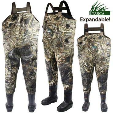 Caddis 3.5mm Max5 Neoprene Bootfoot Wader 600Gr Size:10 WFW10901W-10 ...