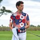 thumbnail image 3 of Fotbe American Stars2 Camiseta Polo de Golf para Hombre con Estampado – Camisa Deportiva Transpirable con Cuello Abotonado-X-Large, 3 of 6