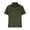 Olive Green, variant on WREESH Men's Casual Button Down Shirts Loose Short Sleeve Solid Color Comfortable Turndown Collar Shirts Olive Green