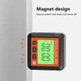 thumbnail image 3 of Digital Angle Finder Magnetic Angle Gauge Lcd Level Tool Protractor Inclinometer, 3 of 6