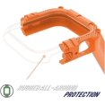 thumbnail image 5 of Correa compatible con Apple Watch Series 7 de 41 mm, Series 6, 5, 4 de 40 mm y Series 3 de 38 mm, correa resistente de TPU con funda de protección completa para mujer/hombre, color naranja, 5 of 5