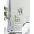 thumbnail image 4 of Marmont Hill Smokey Flower Crown Framed Wall Art, 20.00" x 1.50", 4 of 6