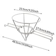 thumbnail image 3 of BotaniNest Reusable Fry Holder With Adjustable Folding Arms For Kitchen Cooking, 3 of 6