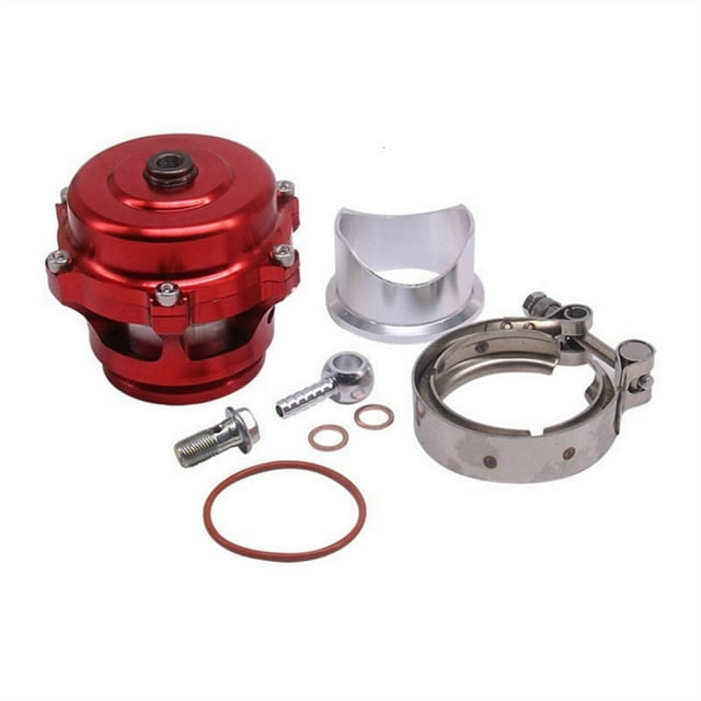 Kit de Vanne de Décharge Universelle pour Voiture, Vanne de Vidange Modifiée avec Bride, Prise de Pied de 50MM, Kit de Décharge de Pression, Facile à Installer