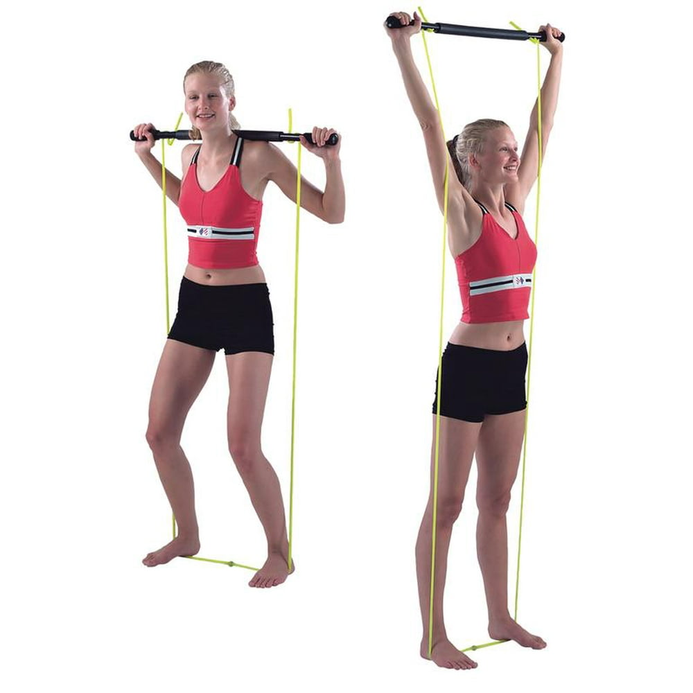 Exercise bar with tubing, padded, unweighted