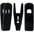 thumbnail image 1 of Paquete de 20 pinzas para colgar abrigos de terciopelo para perchas para pantalones de terciopelo, pinzas para colgar pantalones de terciopelo negro, alicates fuertes ideales para perchas de terciope JAMW Sencillez, 1 of 5