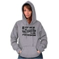 thumbnail image 4 of US Army Logo My Son Defending Freedom Hoodie Sweatshirt Women Men Brisco Brands S, 4 of 6