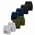 thumbnail image 3 of Boxer Deportivo Wilson para Hombre Rib Multicolor, 8 Piezas, Talla EG, 3 of 4