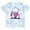 Tie Dye Blue, variant on Inktastic Material Girl Westie Dog Girls Toddler T-Shirt