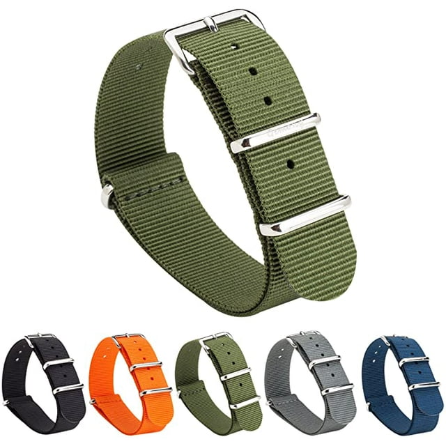 Bracelet NATO Premium Balistique Unisexe en Nylon 20 mm