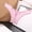 Pink, variant on Women’s Panties Elegant Open-Cut Lace Pearl Detail Low-Waist G String Underwear for Women