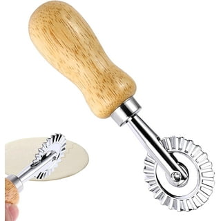 Teigau wheel puncher - pasta wheel - ravioli crimper cutter wheel dough G8J1