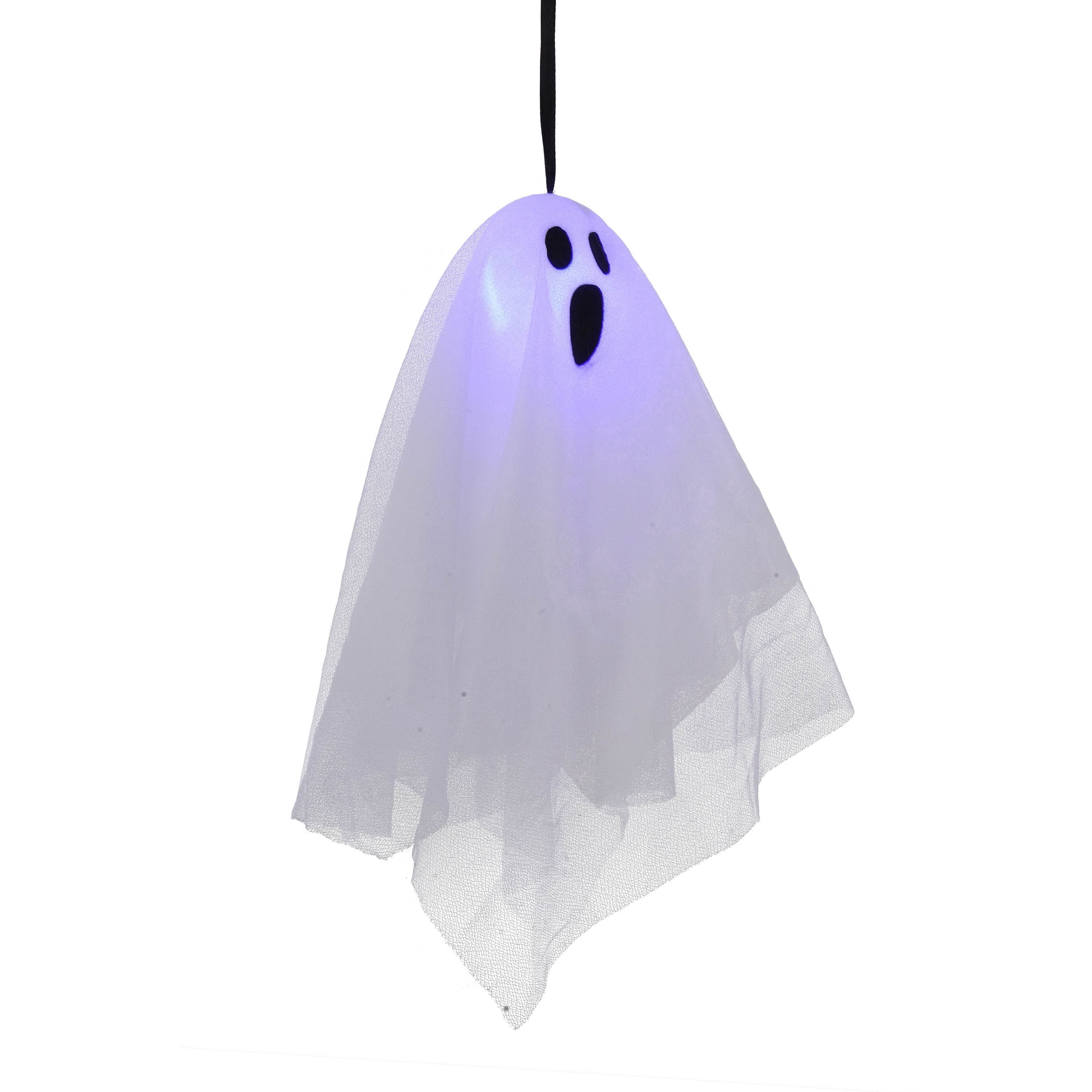 Light-Up Color-Changing Ghost Decoration, White, 14", Halloween by Way To Celebrate