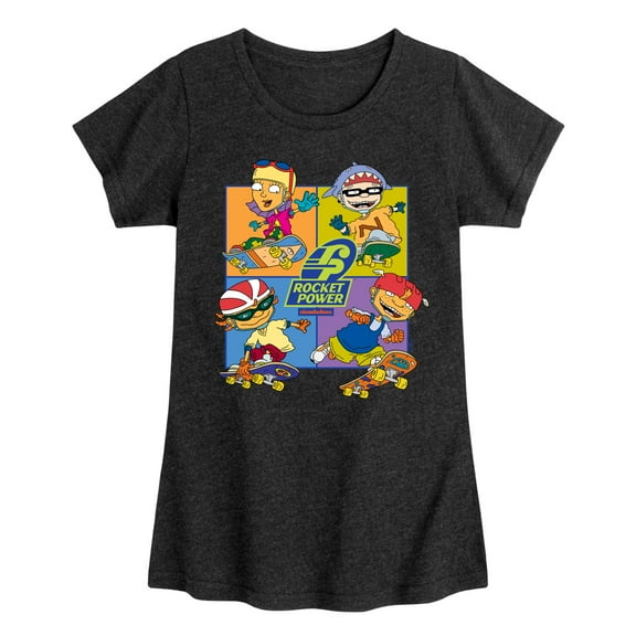 Rocket Power - Skate Life - Toddler And Youth Girls Short Sleeve Graphic T-Shirt