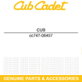 thumbnail image 6 of CUB CADET 747-06457 Steering Drag Link Right Hand GT XT1 XT2 50 SLX54 SLX50 GX54, 6 of 9