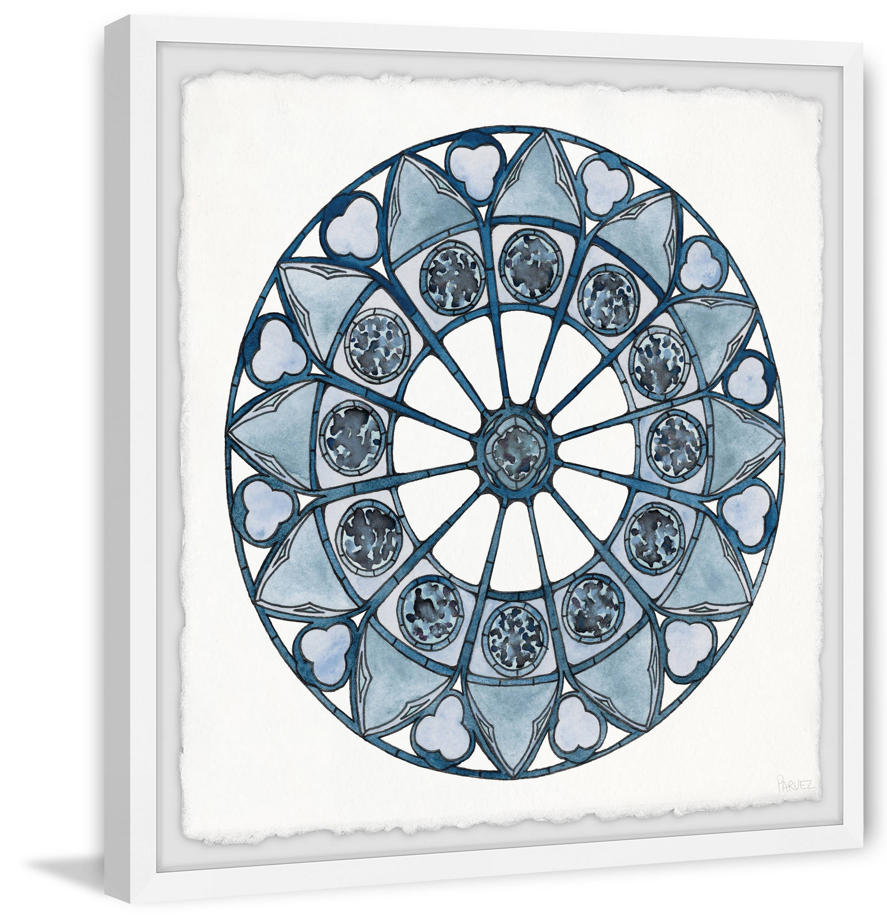 Parvez Taj Ice Cold Circles Framed Wall Art