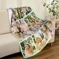 thumbnail image 5 of Custom Blanket with Picture Personalized Blankets with 9 Photos Customized Blanket Gifts for Christmas Valentines Day Gift., 5 of 6