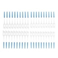 thumbnail image 1 of 40pcs Soft Silicone Interdental Floss Brushes Tooth Cleaner Oral Care Tool, 1 of 3