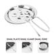 thumbnail image 5 of GOOHOCHY 1 Unidades Acero inoxidable Plato de comida Escargot Placa Tenedor Clip Utensilios de cocina Vajilla Set para Home Restaurant Hotel, 5 of 8