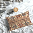 thumbnail image 5 of Yiaed Traditional Tribal Aztec Print Brushed Microfiber Envelope Pillowcases, Standard,Envelope Closure Pillow Cases(No pillow core)-14"x20", 5 of 6
