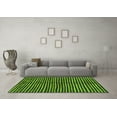 thumbnail image 3 of Ahgly Company Indoor Round Abstract Green Modern Area Rugs, 5' Round, 3 of 4