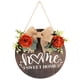 thumbnail image 2 of Placas de Madera XWSHYW Decoraciones para El Hogar Flores simuladas colgantes, 2 of 6