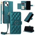 thumbnail image 5 of Funda tipo billetera GANGXUN para iPhone 14 – Tapa abatible con correa para mujer, 5 of 5