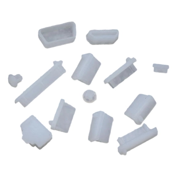 Sinyiin Silicone Dust Plugs Port Covers For USB Type C Hdmis RJ45 Port Connector Protectors MultiInterface Computer Accessories